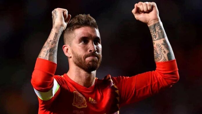 Sergio Ramos Gantung Sepatu