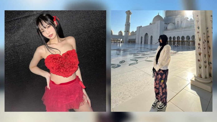 Viral Jennie Blackpink pakai jilbab