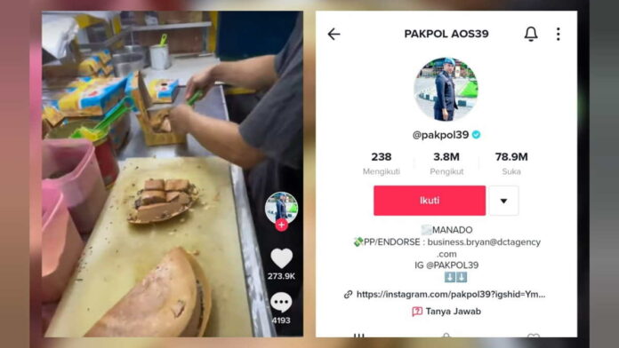 Viral Video Polisi Bagi-bagi Martabak untuk Narapidana, Netizen Puji Kebaikannya