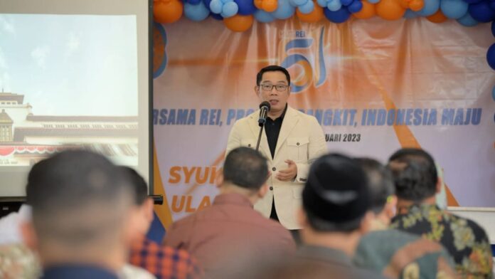 Gubernur HUT REI Jabar