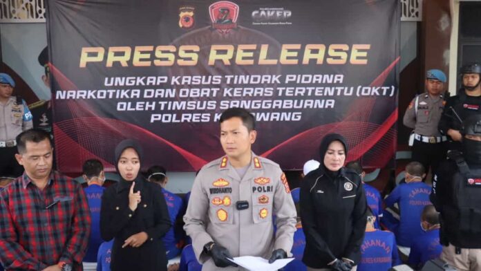 pengedar narkoba karawang