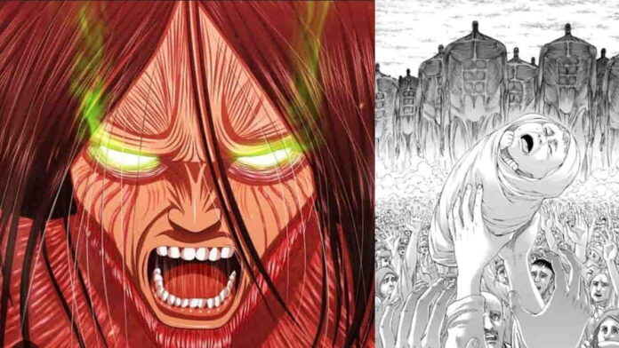 apakah rumbling di Attack On Titan salah?