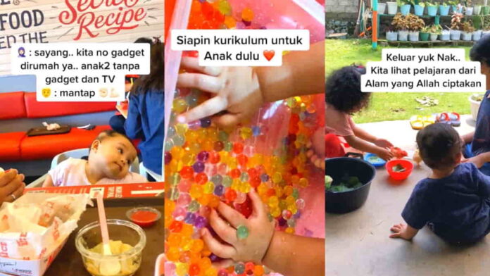 Cara Parenting Orang Tua Ini Bikin Salut, Didik Anak Tanpa Gadget