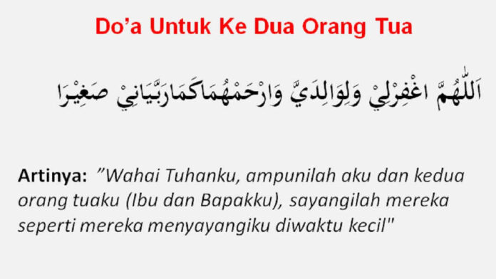 Doa Kedua Orang Tua