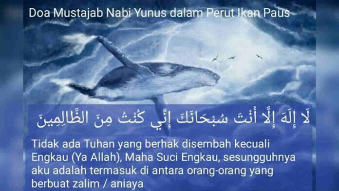 Doa Nabi Yunus, Memohon Ampunan Allah SWT
