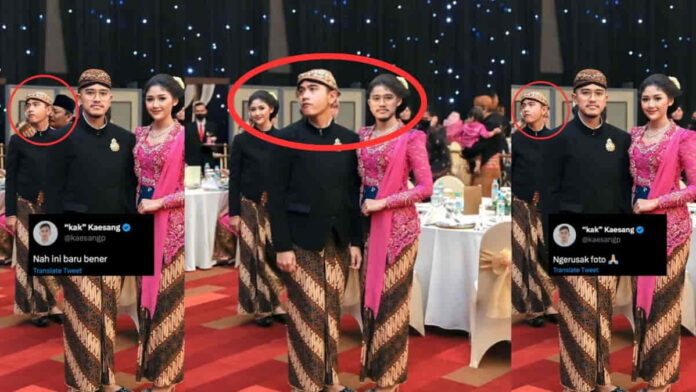 Foto Editan Kaesang dan Gibran