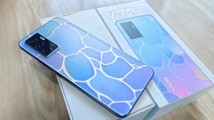 HP Vivo Y75T Tampilkan Baterai Jumbo, Memori Internal Luas