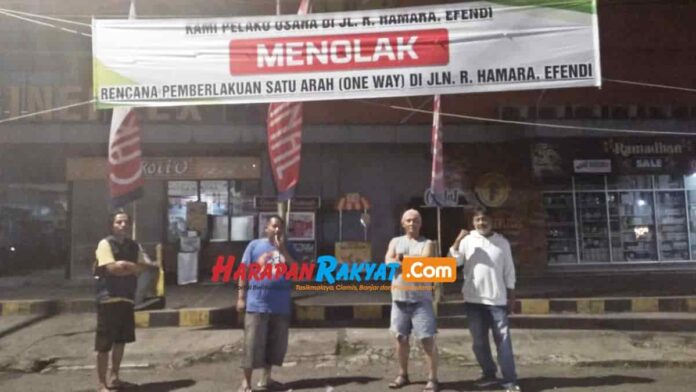 Tolak Rencana One Way
