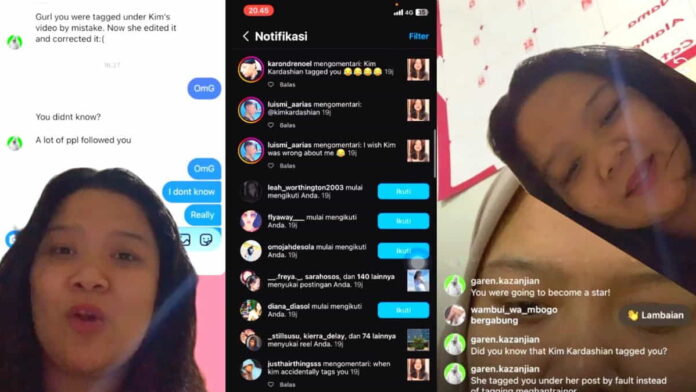 Kim Kardashian Salah Tag