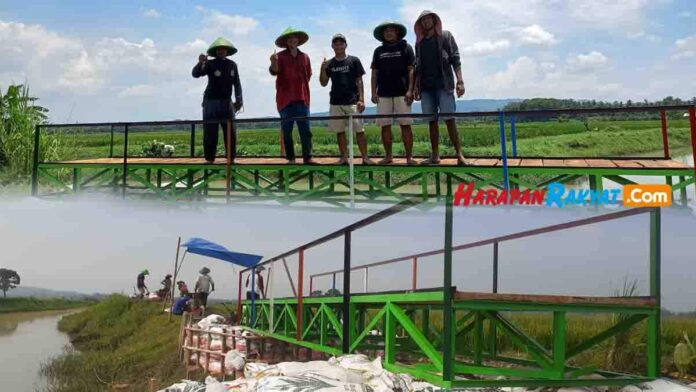 Lare Terbis Bangun Jembatan