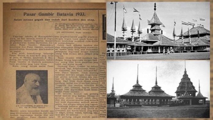 Pameran Pasar Gambir Tahun 1933