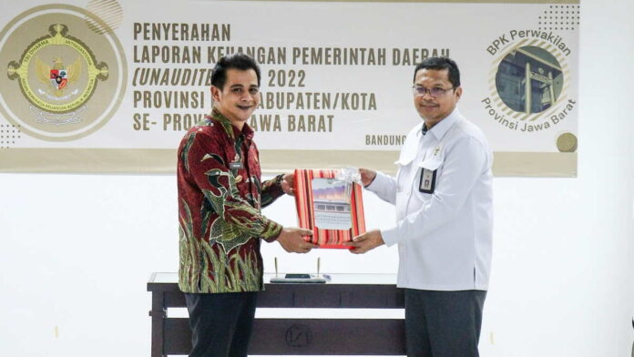 Pemerintah Kabupaten Ciamis Sampaikan LKPD 2022 ke BPK RI