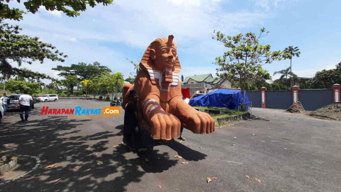 Polemik Patung Firaun di Banjar Water Park