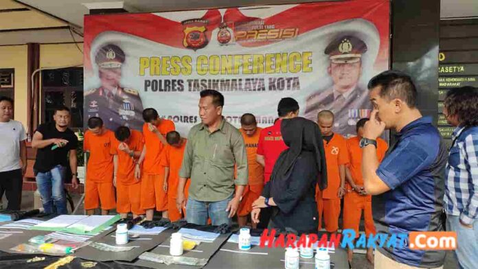 Polres Tasikmalaya Ungkap 22 Kasus Narkoba dalam 3 Bulan, 24 Orang Ditangkap
