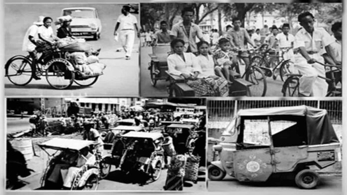 Penghapusan becak kayuh di Jakarta tahun 1950