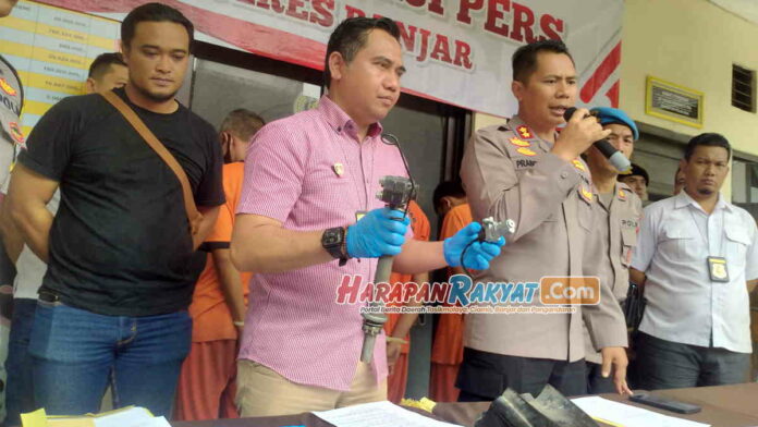 Sindikat Maling Motor Dibekuk Polres Kota Banjar