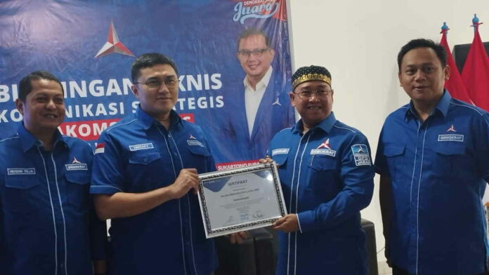 Tingkatkan Skill Olah Platform Media, Partai Demokrat Latih Bakomstra se Jabar