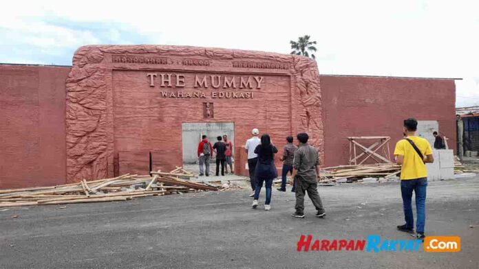 Wahana Edukasi The Mummy Kota Banjar Ditargetkan Rampung Sebelum Lebaran