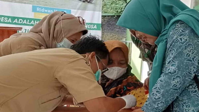 1.760 Bayi Jadi Target Sasaran Vaksin Polio PKM Pamarican Ciamis