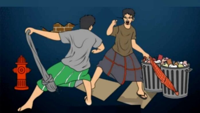 Perang Sarung di Kota Banjar