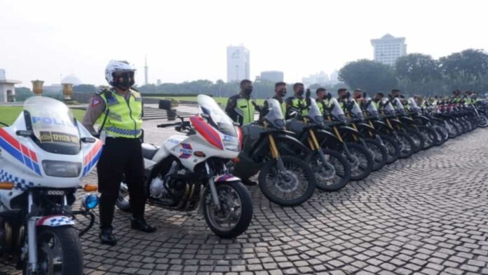 Apel personel gabungan pengamanan arus mudik lebaran