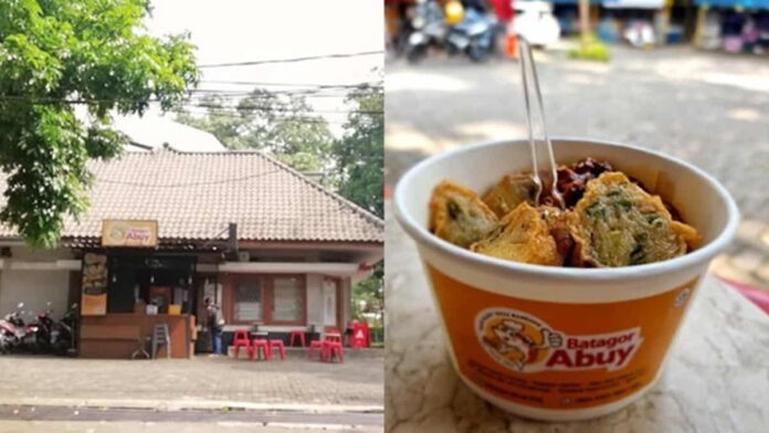 Batagor Abuy Ujenk Mart Bandung