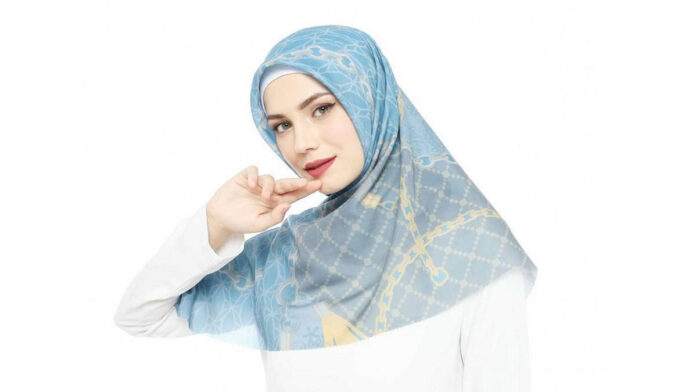 Hijab Printing Custom, Muslimah Tampil Cantik Kekinian
