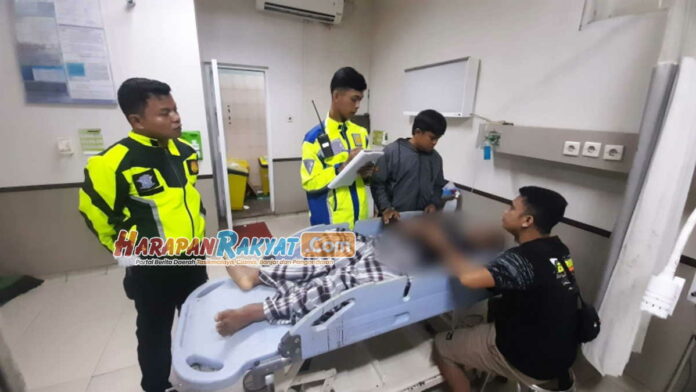 Jadi Korban Tabrak Lari, Seorang Pria di Kota Banjar Alami Luka Serius