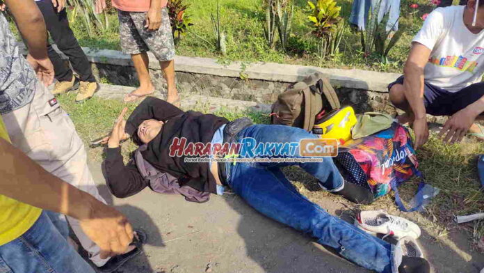 Laka Lantas di Banjarsari Ciamis, 2 Motor Terlibat Adu Bagong