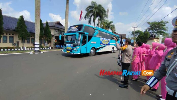 Mudik Gratis Polres Ciamis