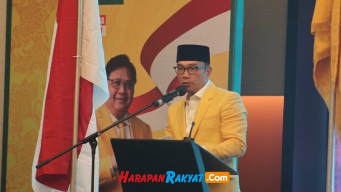 Wakil Ketua Umum DPP Partai Golkar Ridwan Kamil