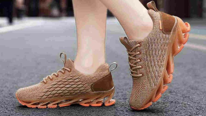 Sepatu Bahan Mesh, Nyaman Dikenakan Desain Modern