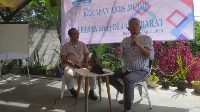 diskusi posko kebencanaan mudik