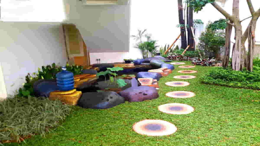 Desain Taman Kering Minimalis