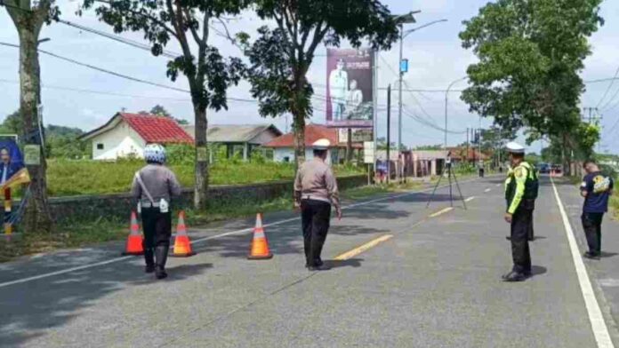 Kecelakaan pengendara moge