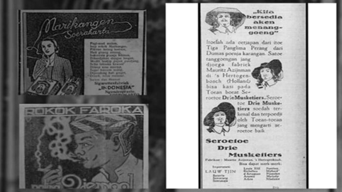Iklan Rokok Tahun 1930