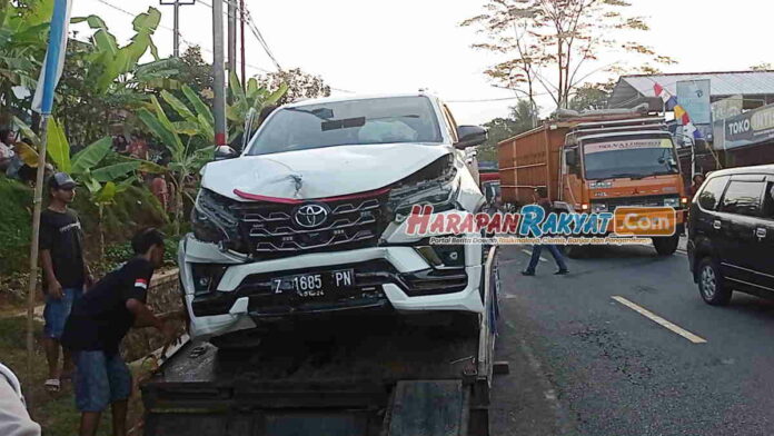 Ini Kronologis Kecelakaan Beruntun Rombongan Wabup Pangandaran di Ciamis