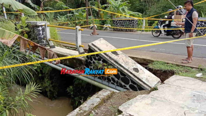 Jembatan Samono di Kertahayu Ciamis