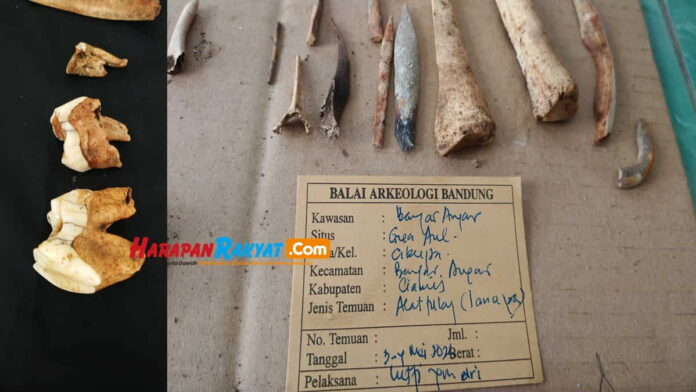 Kerangka Manusia Purba di Banjaranyar Ciamis
