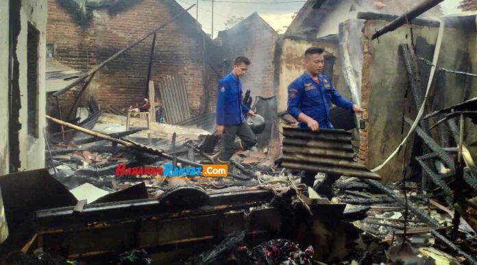Korban Kebakaran di Kota Banjar