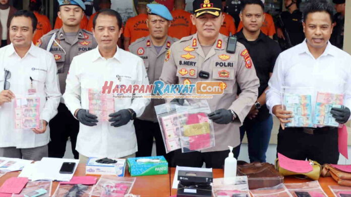 Ribuan Uang Palsu Terbaru Hampir Beredar, Untung 7 Pengedarnya Diringkus di Tasikmalaya