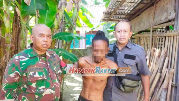 Seorang Anak Tega Bunuh Ayah Kandung di Lakbok Ciamis