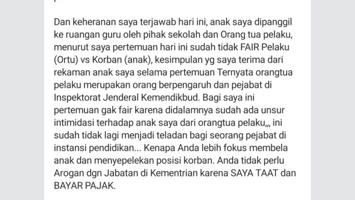 Siswi SMA di Tasikmalaya Diduga Dianiaya Temannya