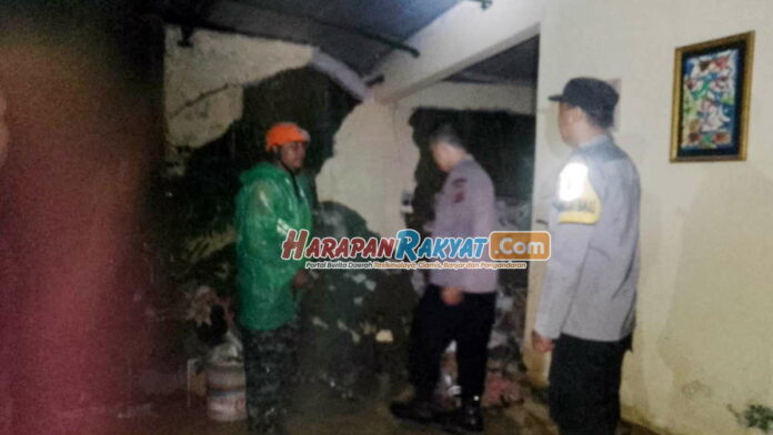 Tebing di Lakbok Ciamis Longsor