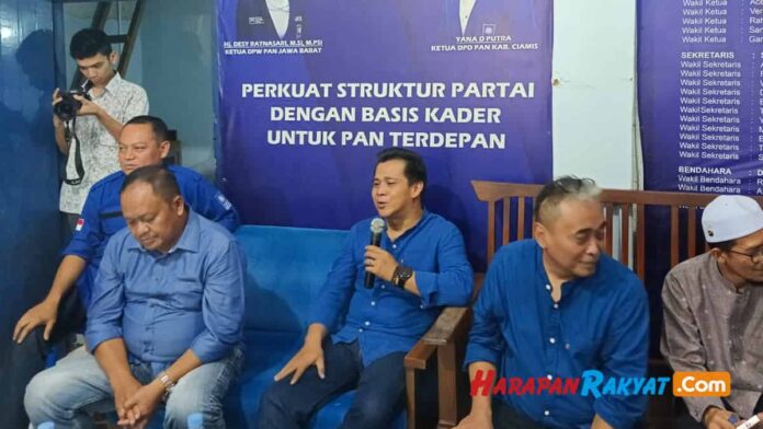 DPD PAN Ciamis Umumkan Nomor Urut Caleg, Yana Optimis 7 Kursi