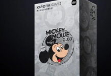 HP Xiaomi Civi 3 Disney 100th Anniversary Edition, Desain Keren