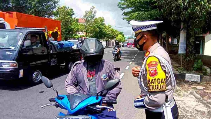 Tilang manual Ciamis