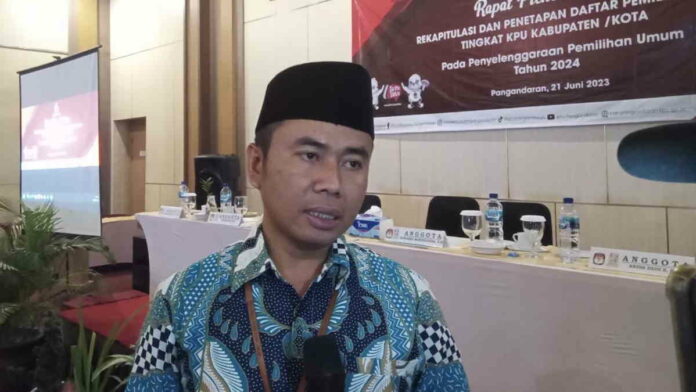 KPU Pangandaran Tetapkan 333.461 Pemilih untuk Pemilu 2024