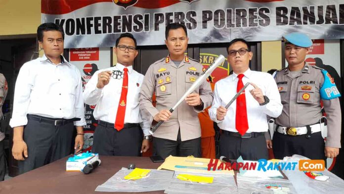 Kurang Dari 5 Jam, Para Pelaku Penganiayaan di Kota Banjar Berhasil Dibekuk Polisi
