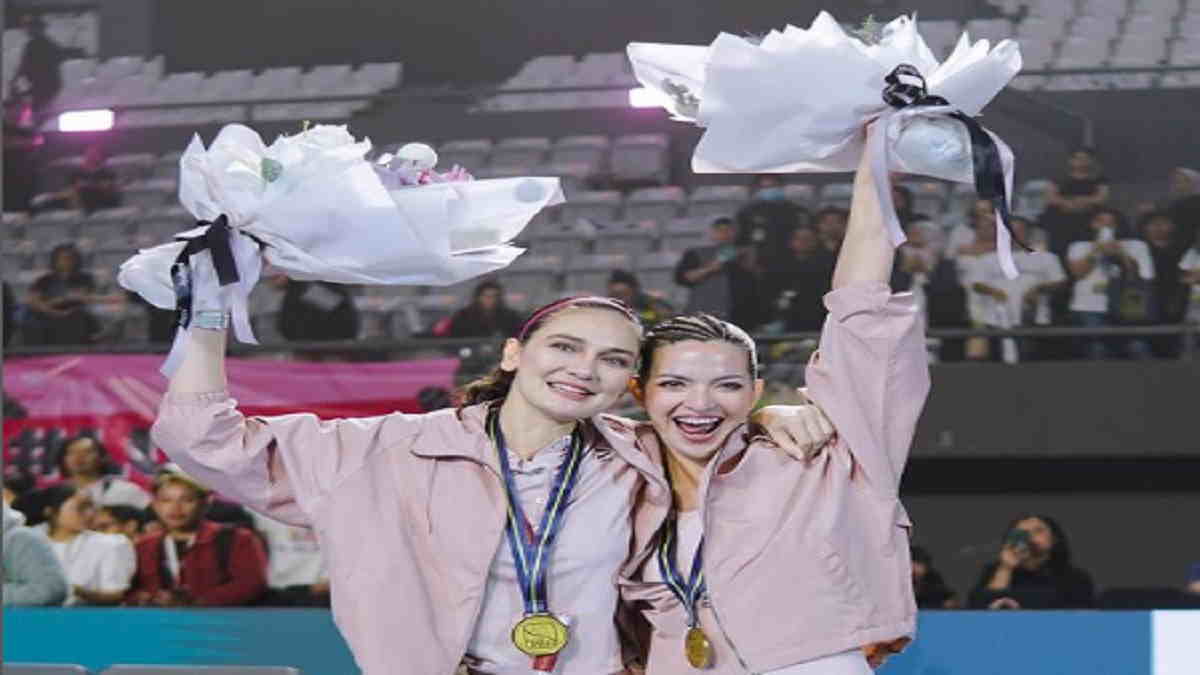 Nia Ramadhani Menang Tenis